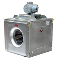 CLT EXTRACTORES CENTRÍFUGOS EN LÍNEA TRANSMISIÓN POLEAS-BANDAS 7, 10, 12, 14, 16, 18, 20, 22, 24, 26, 28, 30, 33, 36 Y 42