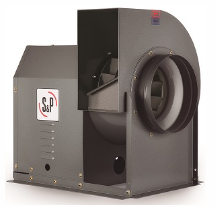 CM VENTILADOR CENTRÍFUGO TURBINA DE ALABES CURVAS ATRASADAS TIPO: VENT-SET