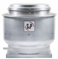 CRVL-T EXTRACTORES CENTRÍFUGOS DE TEJADO DESCARGA VERTICAL PARA BAJA PRESIÓN TRANSMISIÓN POLEAS-BANDAS 7, 10, 12, 14, 16, 18, 20, 22, 24, 26, 28, 30, 33, 36, 42 Y 48