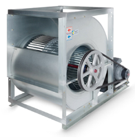 DAB VENTILADORES CENTRÍFUGOS DOBLE ASPIRACIÓN CON BASTIDOR 7/7, 9/9, 10/10, 12/12, 15/15, 18/18, 20/20, 22/22, 25/25, 30/28 Y 36/36