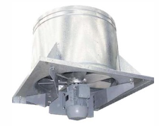 RX-D-A EXTRACTOR CON COMPUERTA TRANSMISIÓN DIRECTA HÉLICE ALUMINIO 800, 1000, 1250 y 1500