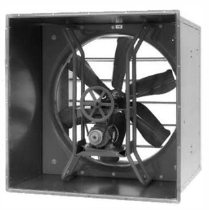 WXT EXTRACTOR AXIAL PARA PARED CON TRANSMISIÓN POLEAS-BANDAS.